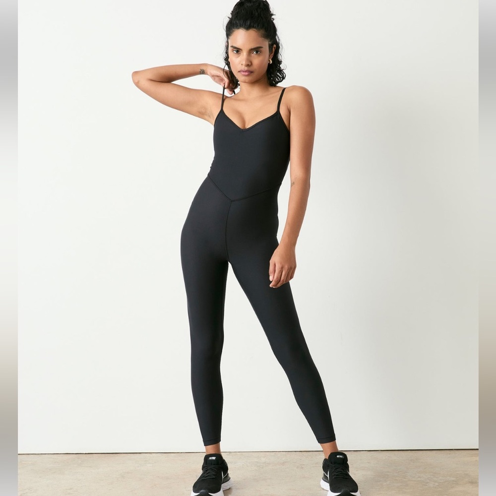 Sincerely Jules Black Bodysuit Catsuit Base Layer New with Tags Medium NWT